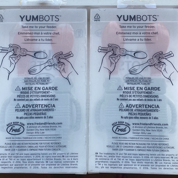 Fred Robot Utensils x 2 packs - Picture 7 of 7